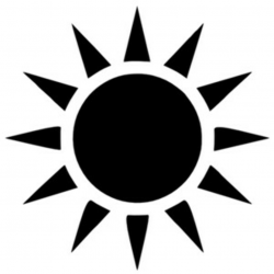 Sun Silhouette Images at GetDrawings.com | Free for personal use Sun ...