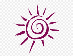 Sun Clipart Swirl - Simple Sun - Png Download (#1296088) - PinClipart