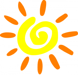 Sun Clip Art at Clker.com - vector clip art online, royalty free ...