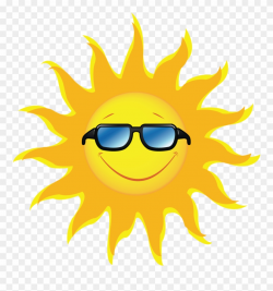 Sunshine Sun Clip Art Free Clipart Images 4 - Free Sun Wearing ...