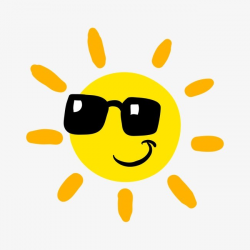 Sun clipart with sunglasses 2 » Clipart Portal