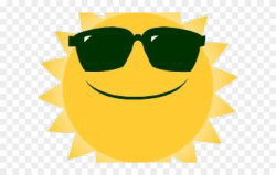 Free Sun Clipart - Clip Art Sun With Sunglasses - Png Download ...