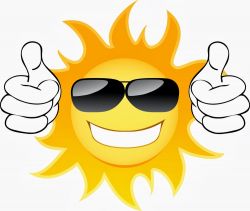 Sun With Sunglasses Clip Art | Clipart Panda - Free Clipart Images