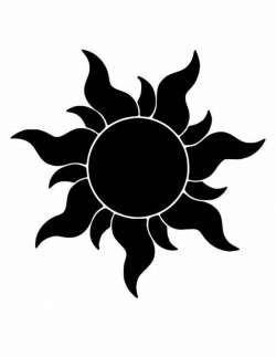 Tangled Sun .svg file for Cricut or silhouette | Cricut? | Disney ...