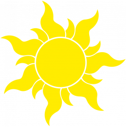 Tangled Sun Clipart