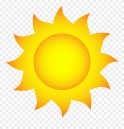 Sun Clipart Transparent Background - Sun With Black Background - Png ...