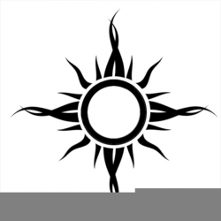 Free Tribal Sun Clipart | Free Images at Clker.com - vector clip art ...