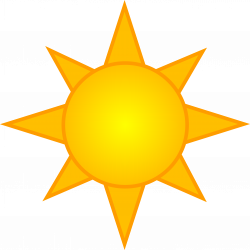 free sun clipart images | Free Clip Art | logo info | Yellow sun ...