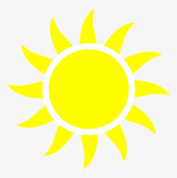 Half Of A Yellow Sun Computer Icons - Yellow Sun Clipart Transparent ...