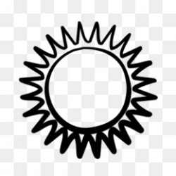 Sun Black And White PNG and Sun Black And White Transparent ...