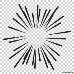 Vintage sunburst vector icon. Sun sketch burst doodle ...