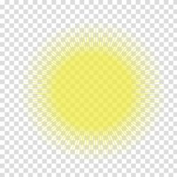 Yellow sunburst , Light Yellow Wave, sun transparent ...