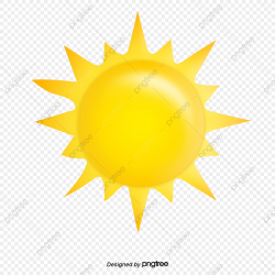 Cartoon Sun, Sun, Sunlight, Summer PNG and Vector with ...