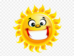 Smiling Sun Transparent Png Clip Art Image - Cartoon Sun ...