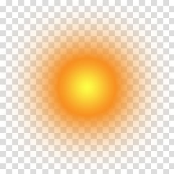 Round yellow and orange illustration, Glowing Sun ...