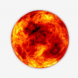 Sun, Sun Clipart, Red Sun, Full Sun Fire PNG Transparent ...