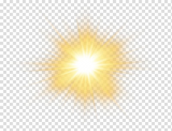 Sunlight Sky Yellow Pattern, Sun Effect , sun light ...