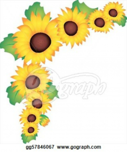 Sunflower Border Clipart | Clipart Panda - Free Clipart Images