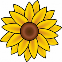 Free Sunflower Cartoon, Download Free Clip Art, Free Clip Art on ...