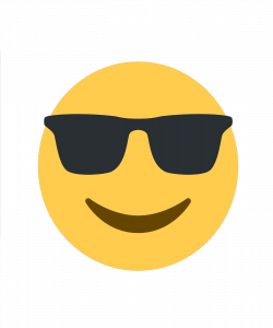 Download for free 10 PNG Emoji clipart sunglasses top images ...