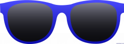 Sunglasses Blue Clip Art - Sweet Clip Art