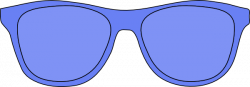 Sunglasses blue glasses clip art at vector image – Gclipart.com