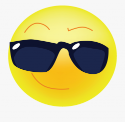 Sunglasses Emoji Clipart Transperent - Emoticon Cool Png ...