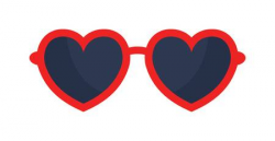 Heart sunglasses clipart 1 » Clipart Station