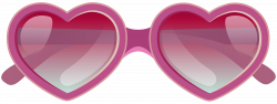 Pink Heart Sunglasses PNG Clipart Image | Gallery ...