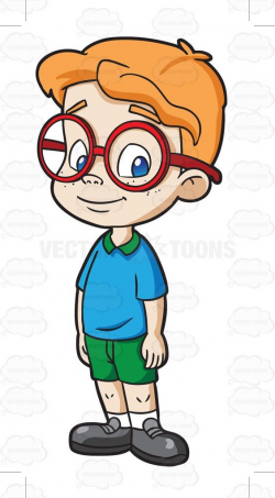 boy cartoon characters with glasses | Male Kindergarten ...