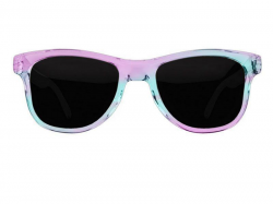 DREAM PATH Wayfarer Sunglasses (transparent background - in many colors)