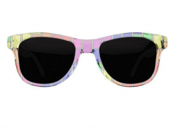 BRICK WALL #2 Wayfarer Sunglasses (transparent background - in many colors)