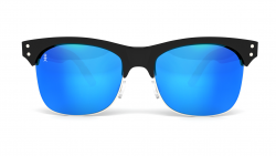 Yachtmaster - BVI - Matte Black with Blue Mirrored Lens in ...