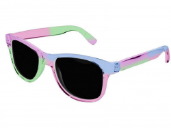QUARTERS Wayfarer Sunglasses (transparent background - in many colors)