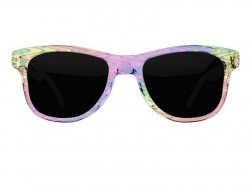 WAVY #2 Wayfarer Sunglasses (transparent background - in many colors)