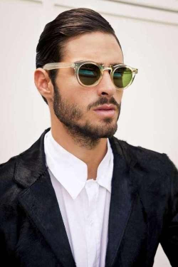 Transparent frames, clear style. | Mens fashion:__cat__ ...