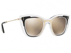 Amazon.com: Valentino VA 4031 Sunglasses Transparent Light ...