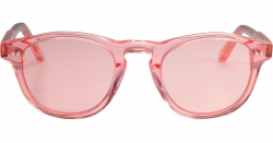 Chimi Clear Pink Sunglasses