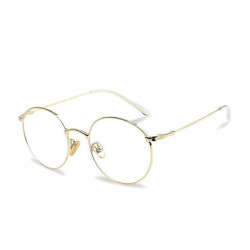 Transparent Round Glasses for Computer Women Men Blue Light Circle  Spectacle Frames Gaming Eyeglasses Circular Rim Clear Lens