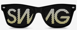 Swag Glasses Png Image Background - Swag Black Retro Party ...