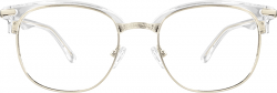 Translucent Browline Glasses #7810723 | Zenni Optical Eyeglasses