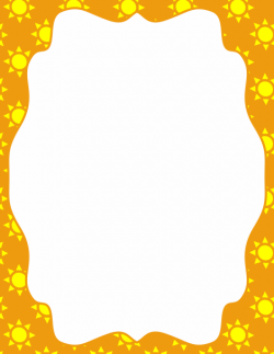 Sunny clipart borders, Sunny borders Transparent FREE for ...