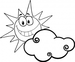 Coloring Pages Of Clouds - Coloring Home