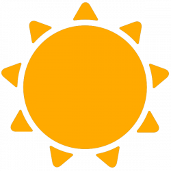 simple weather icons sunny | SVG(VECTOR):Public Domain ...