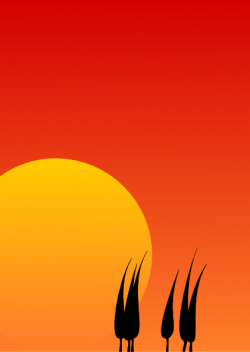 Sunset Background Clip Art at Clker.com - vector clip art ...