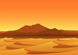 Sunset in Desert | Clipart Panda - Free Clipart Images