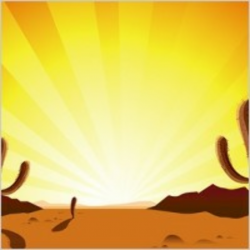 Desert Sunset Clip Art - Clip Art Library
