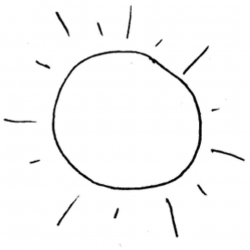 Sun clipart black and white free images gif - Clipartix