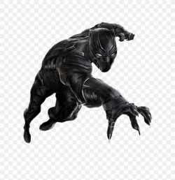 Black Panther Captain America Wakanda Marvel Comics, PNG ...