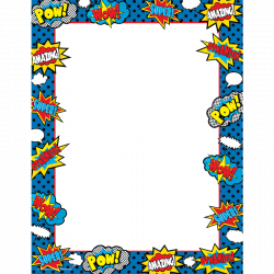 Frame clipart superhero, Frame superhero Transparent FREE ...